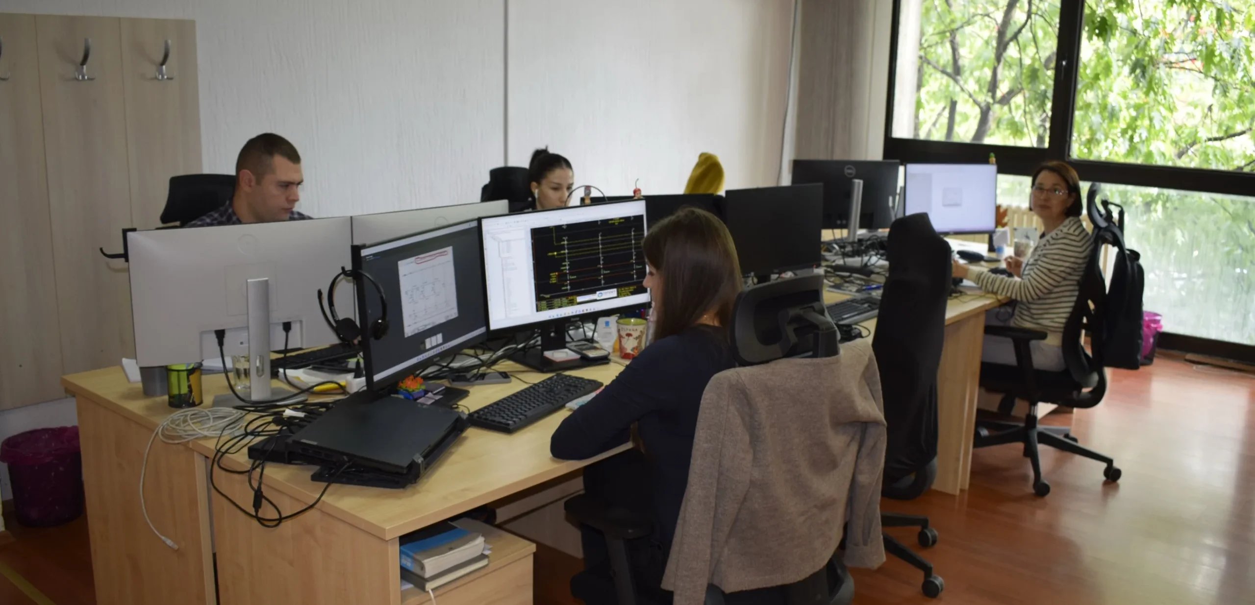 Quantum Proing engineers at work