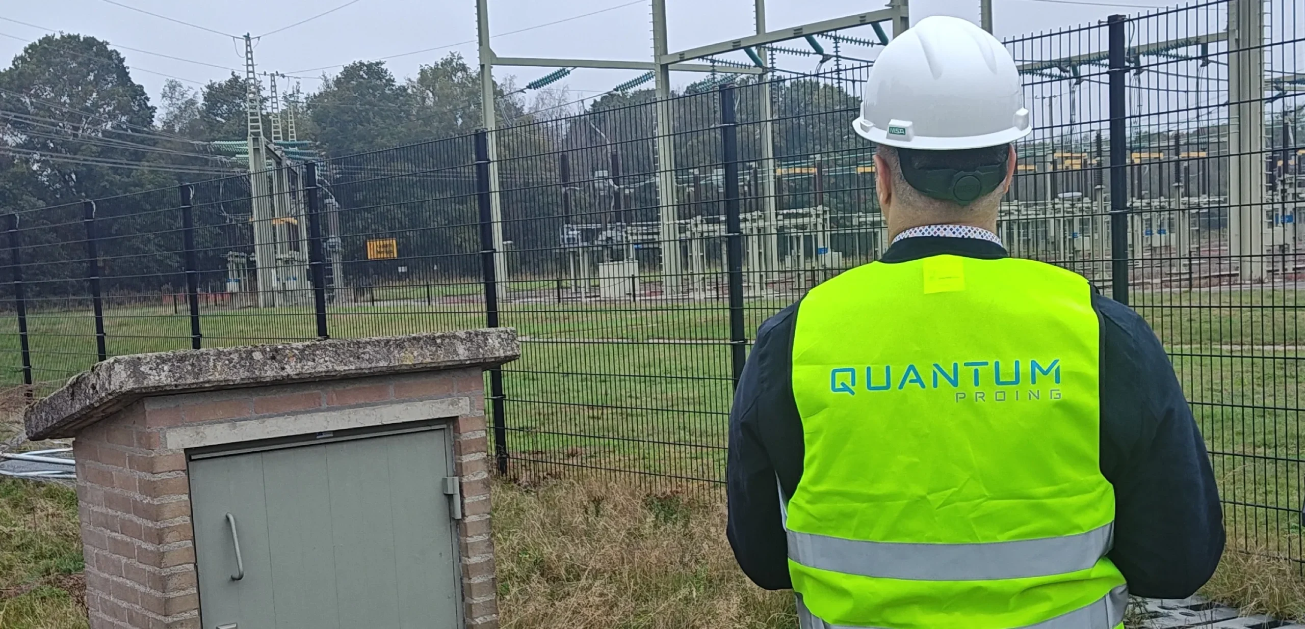 Engineer at a substation